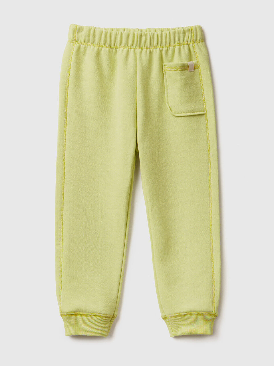 Joggers in recycled fabric with pocket