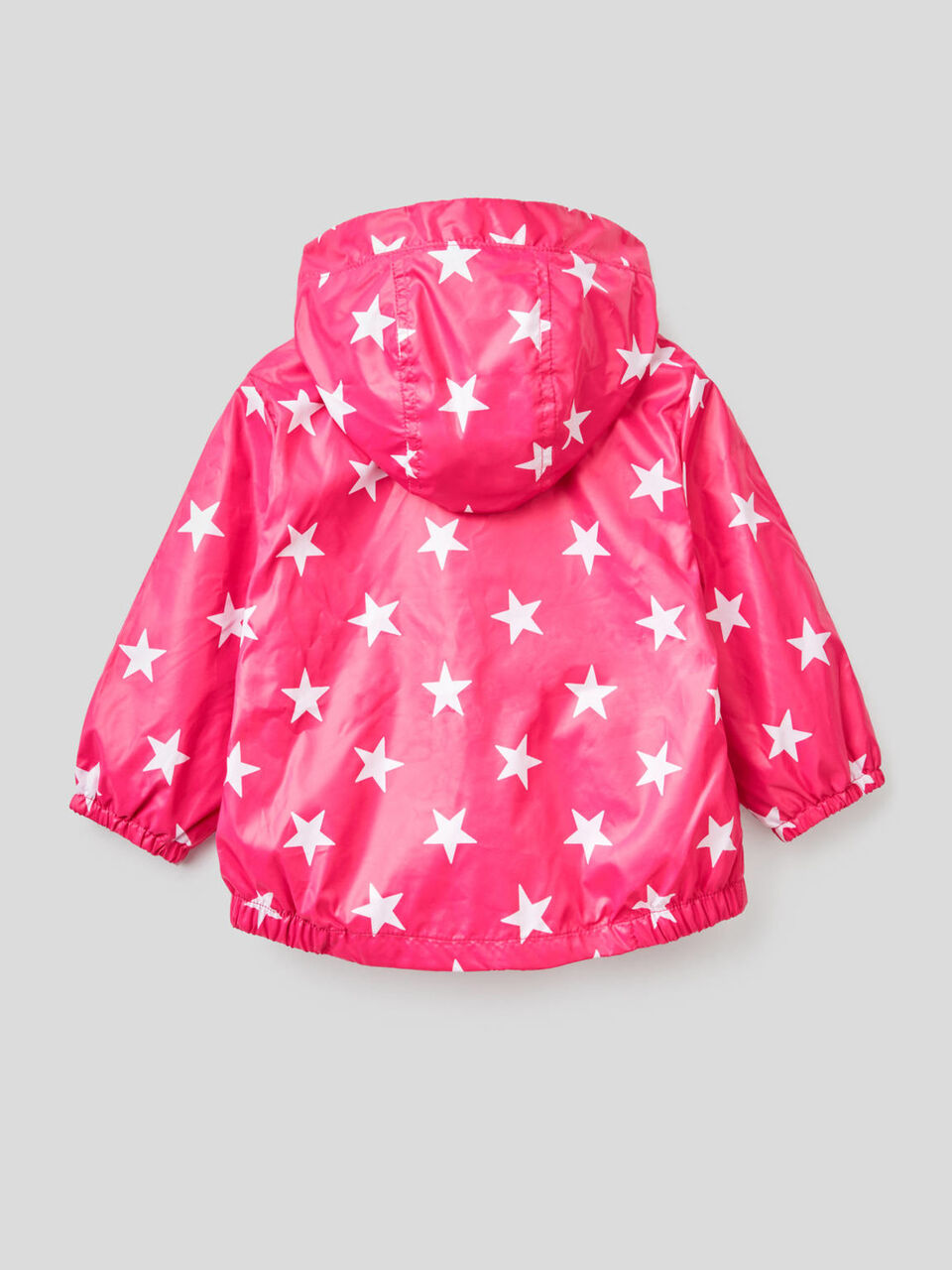 Printed jacket with hood image number null