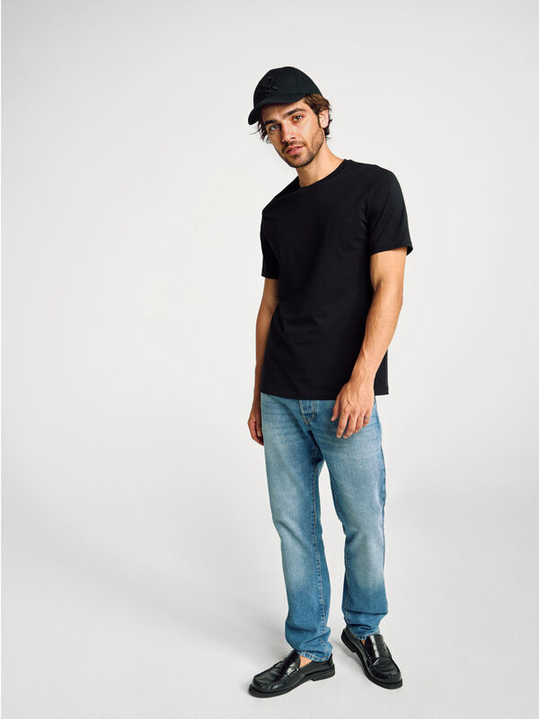 Long fiber cotton t-shirt Men