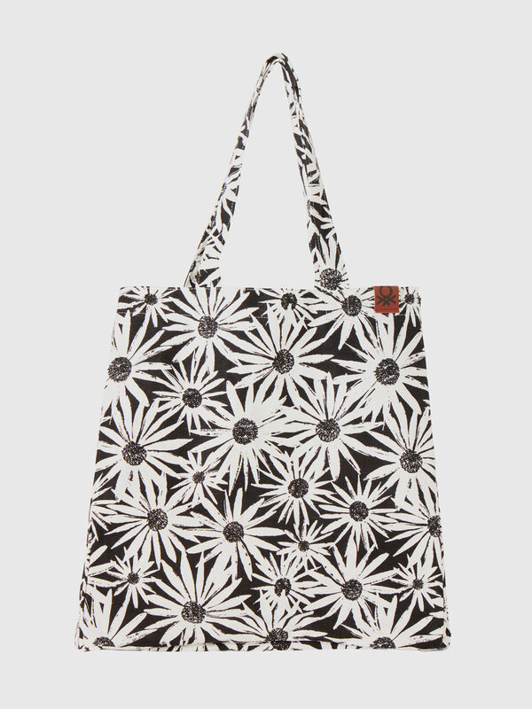 Floral shopping bag Women