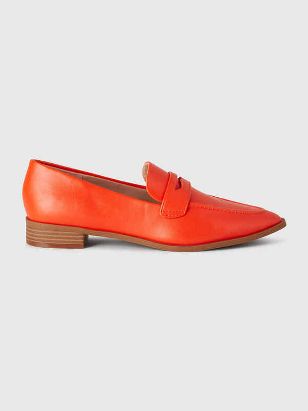 Moccasins in imitation leather Women