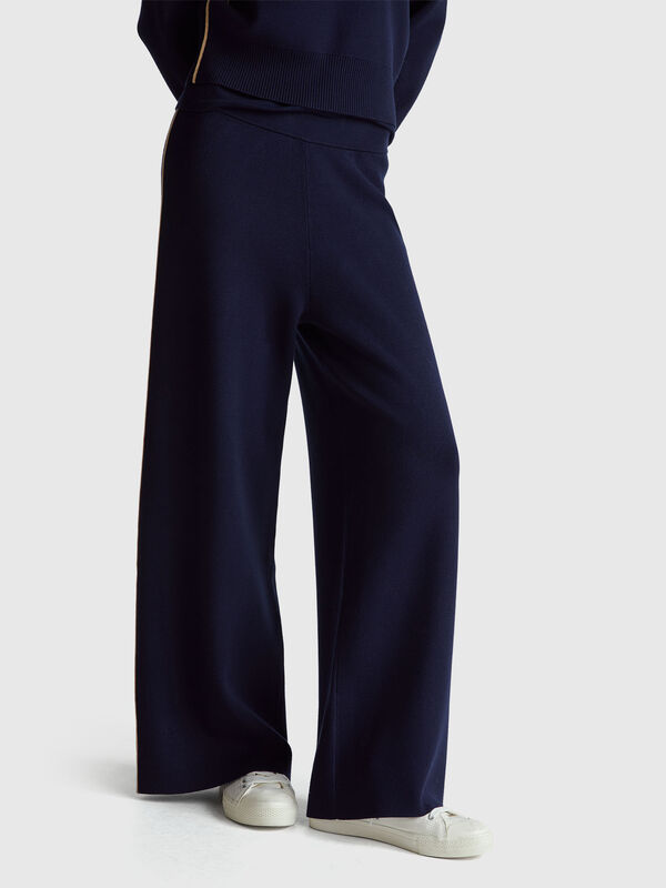 Palazzo trousers in viscose blend Women