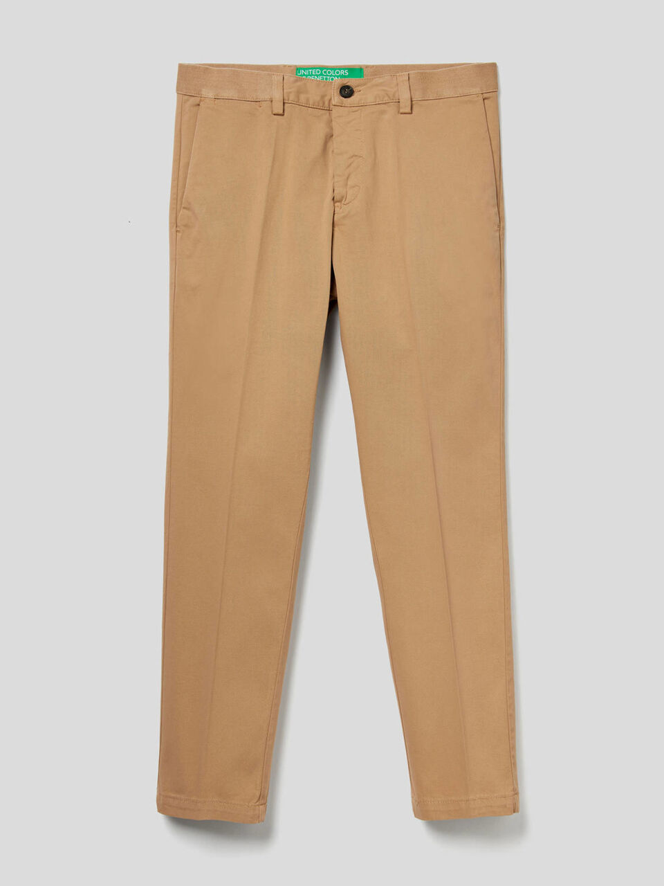 Chinos with elastic waist image number null