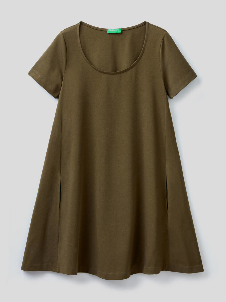 Stretch cotton dress image number null