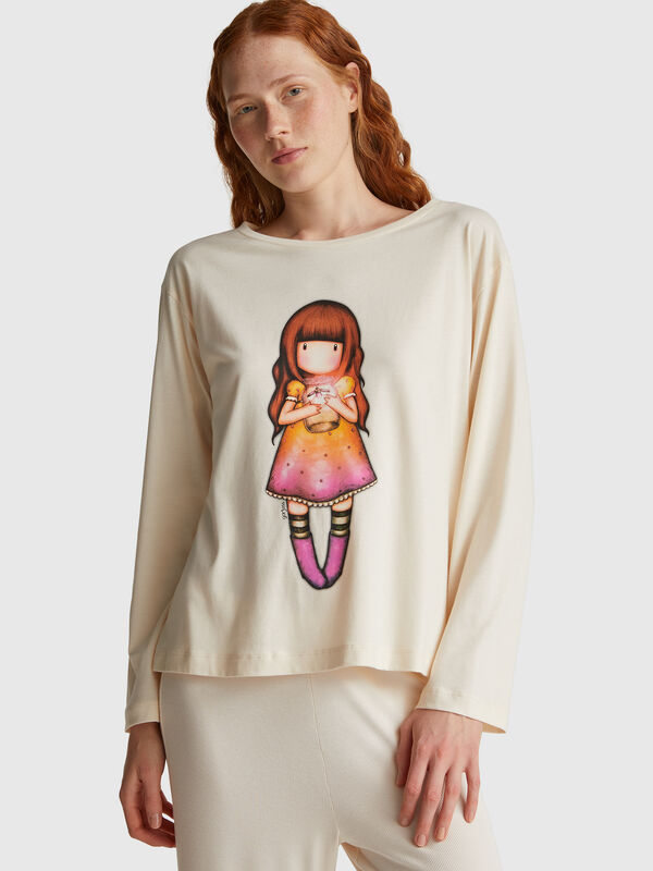 Top with ©Santoro Gorjuss print Women