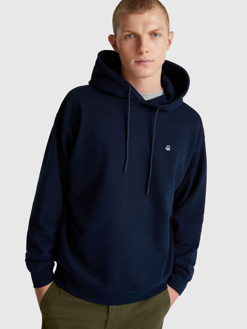 SWEATER W/HOOD Men image number null