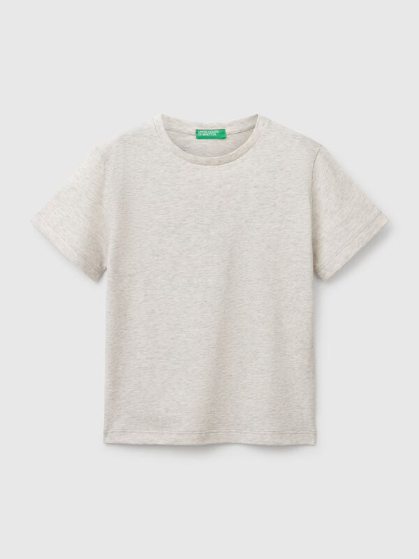 T-shirt in cotton with print Junior Boy