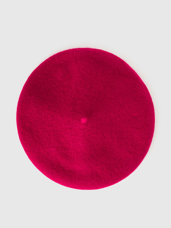 Classic beret in wool blend Women