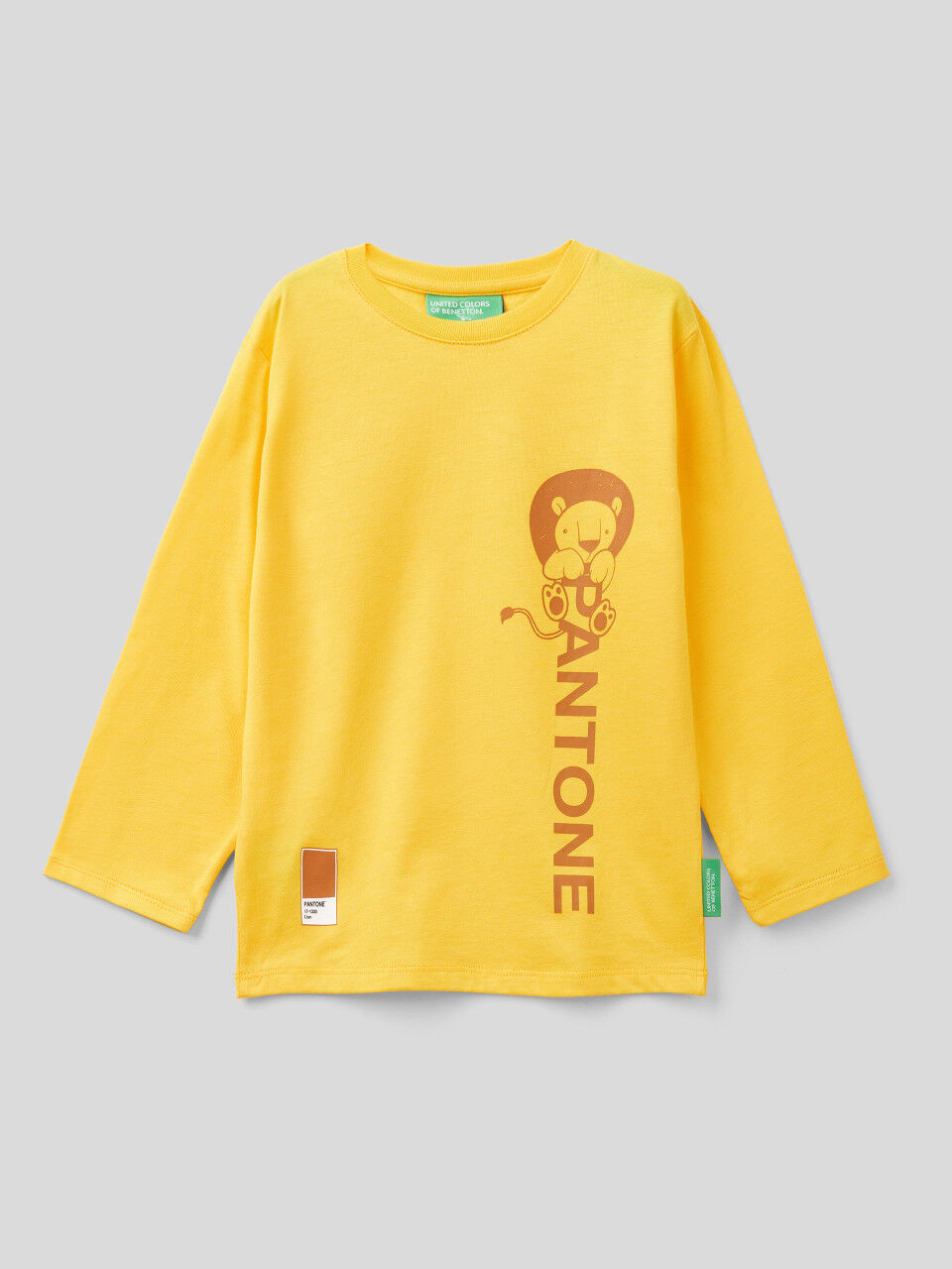 BenettonxPantone™ yellow t-shirt