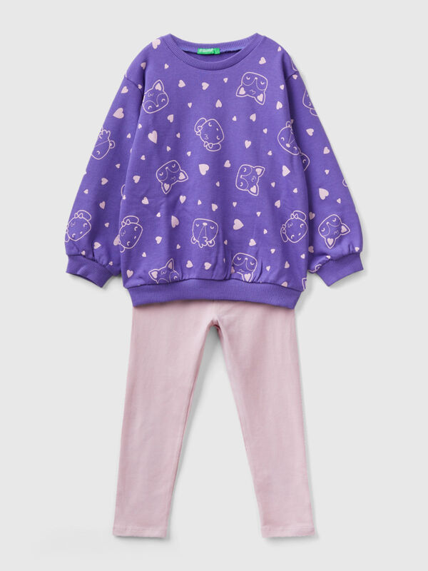 Kid Girls' Sweatshirt and Tracksuit Collection 2023