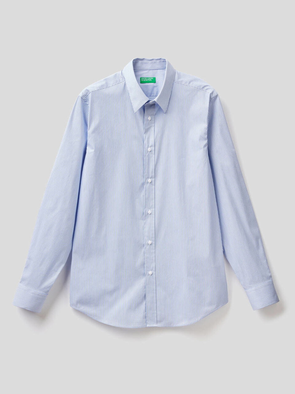 Shirt in stretch cotton image number 1