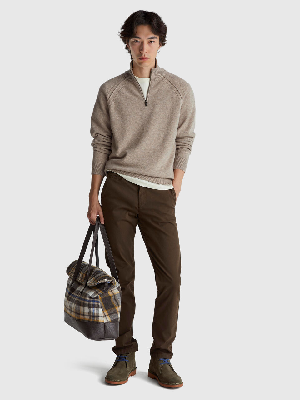 TURTLE NECK SWEATER Men image number null