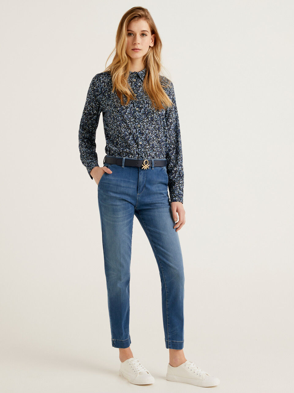 UNITED COLORS OF BENETTON Pantalone Jeans Fille