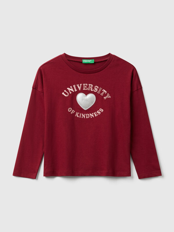 T-shirt with applique Junior Girl