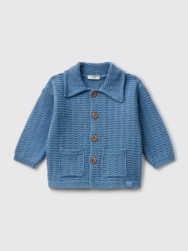 Cardigan with collar New Born (0-18 months)