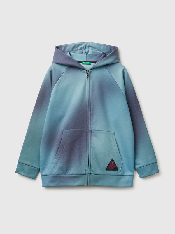 Sweatshirt with shaded-effect print Junior Boy