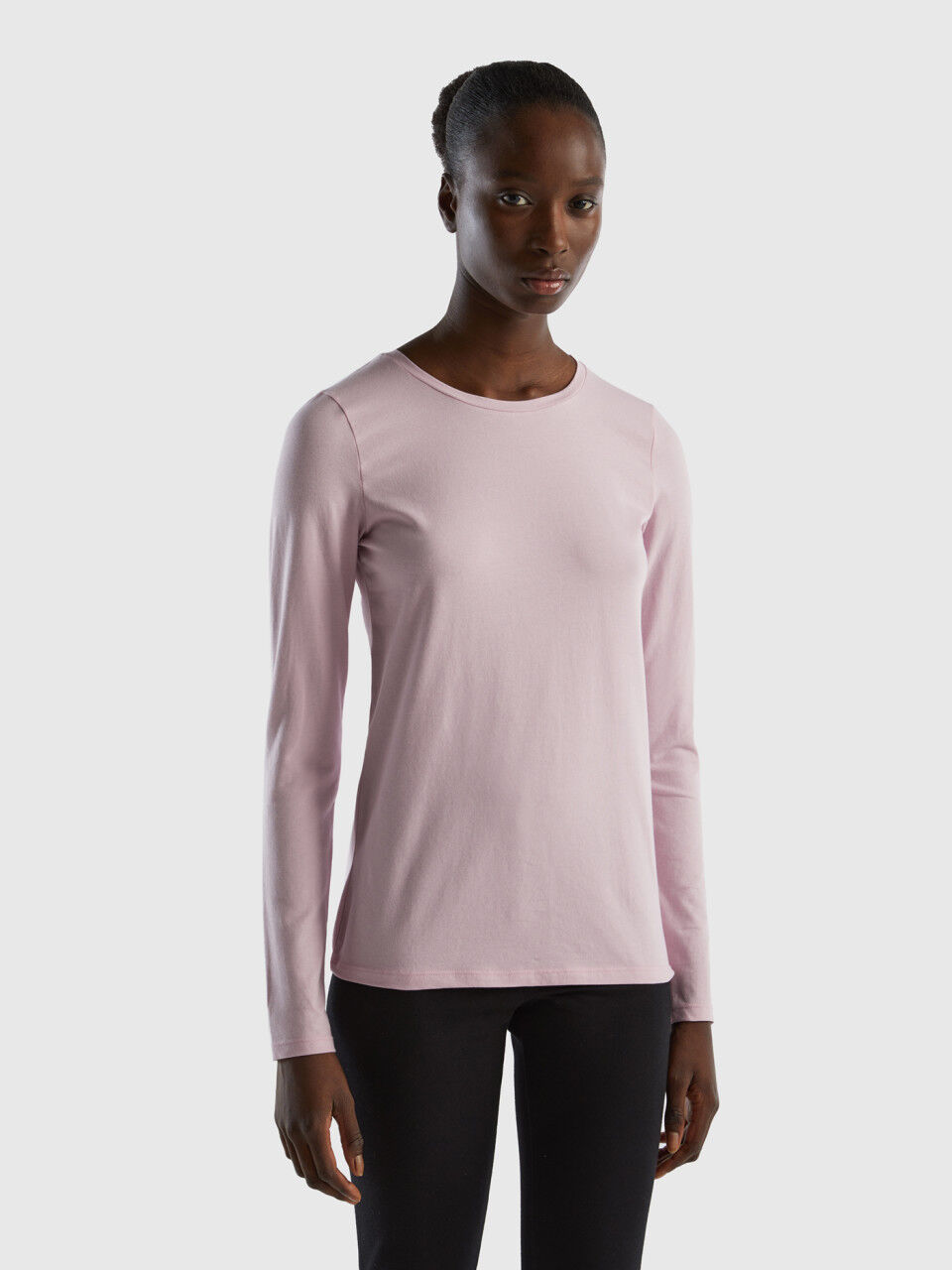Long sleeve super stretch t-shirt