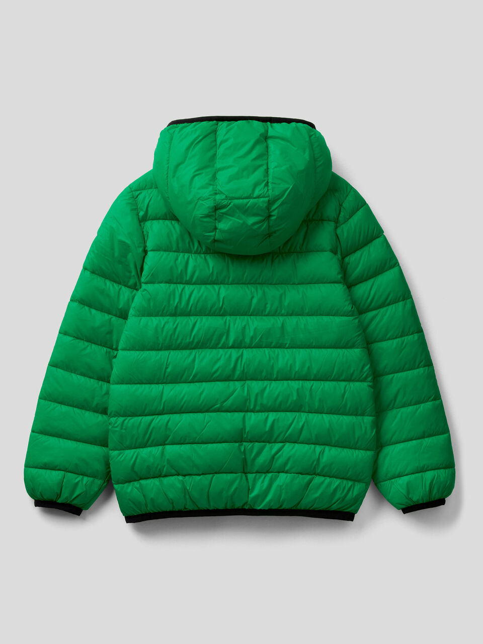 Puffer jacket with hood image number 2