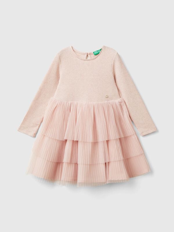 Dress with tulle skirt Junior Girl