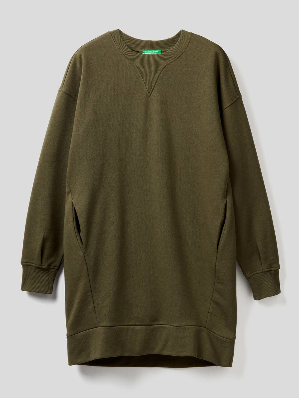 Dress in 100% sweat cotton image number null