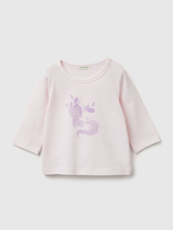Cotton t-shirt with print New Born (0-18 months)