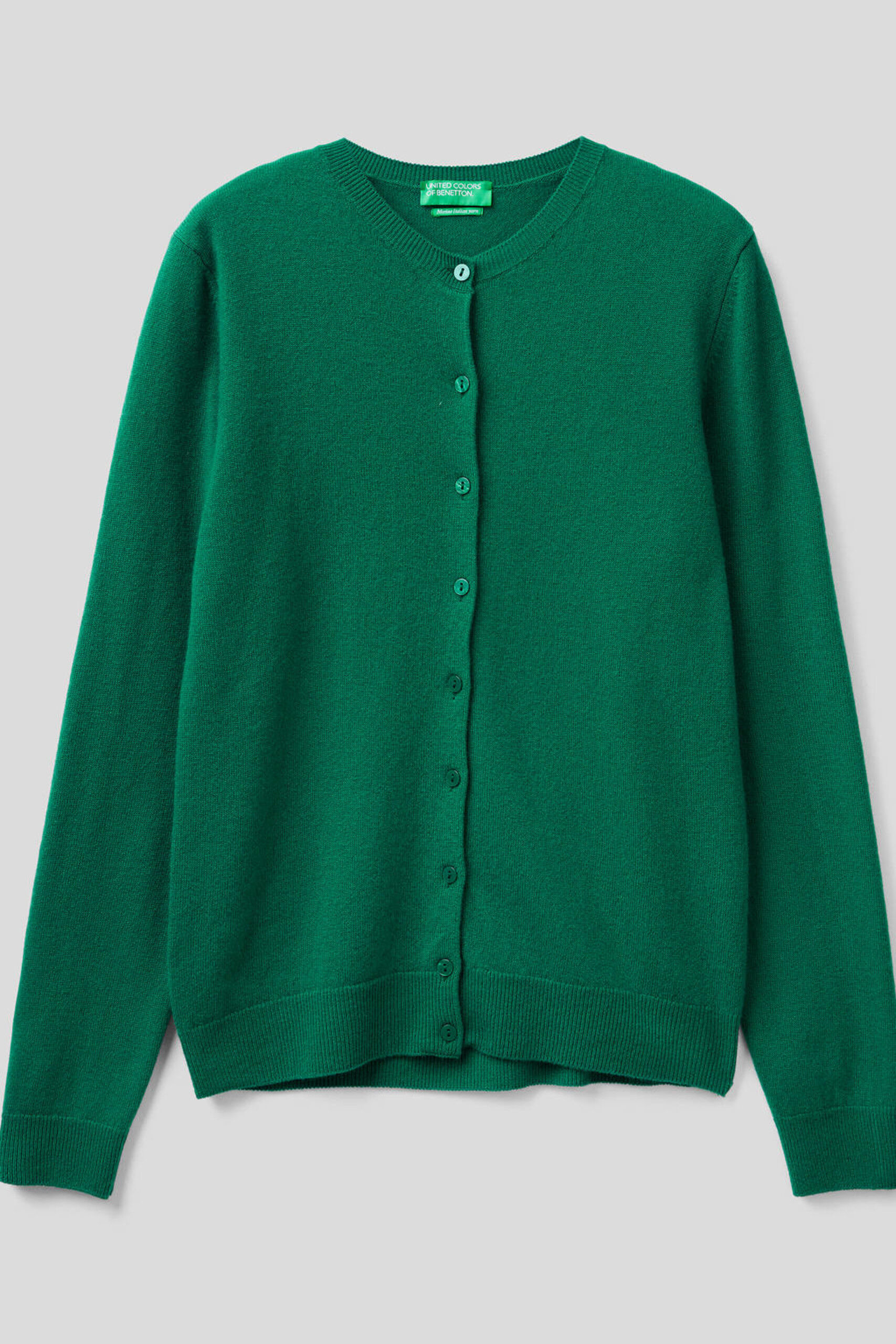 benetton merino wool cardigan