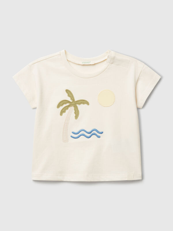T-shirt with summer graphic New Born (0-18 months)