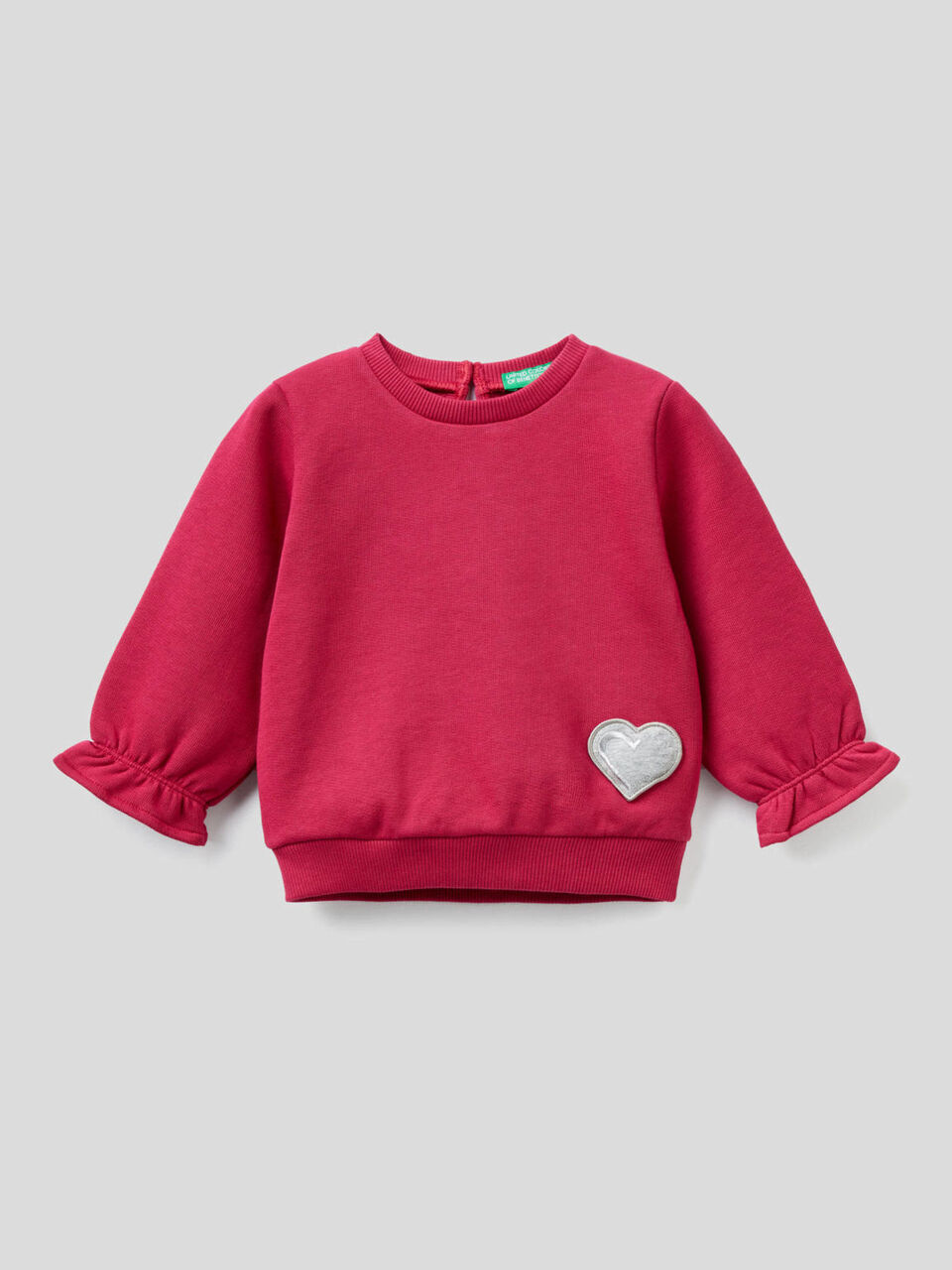 Sweatshirt with audio applique image number 1