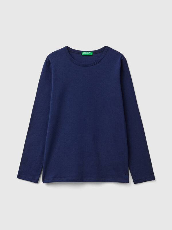 Long sleeve t-shirt in organic cotton Junior Girl