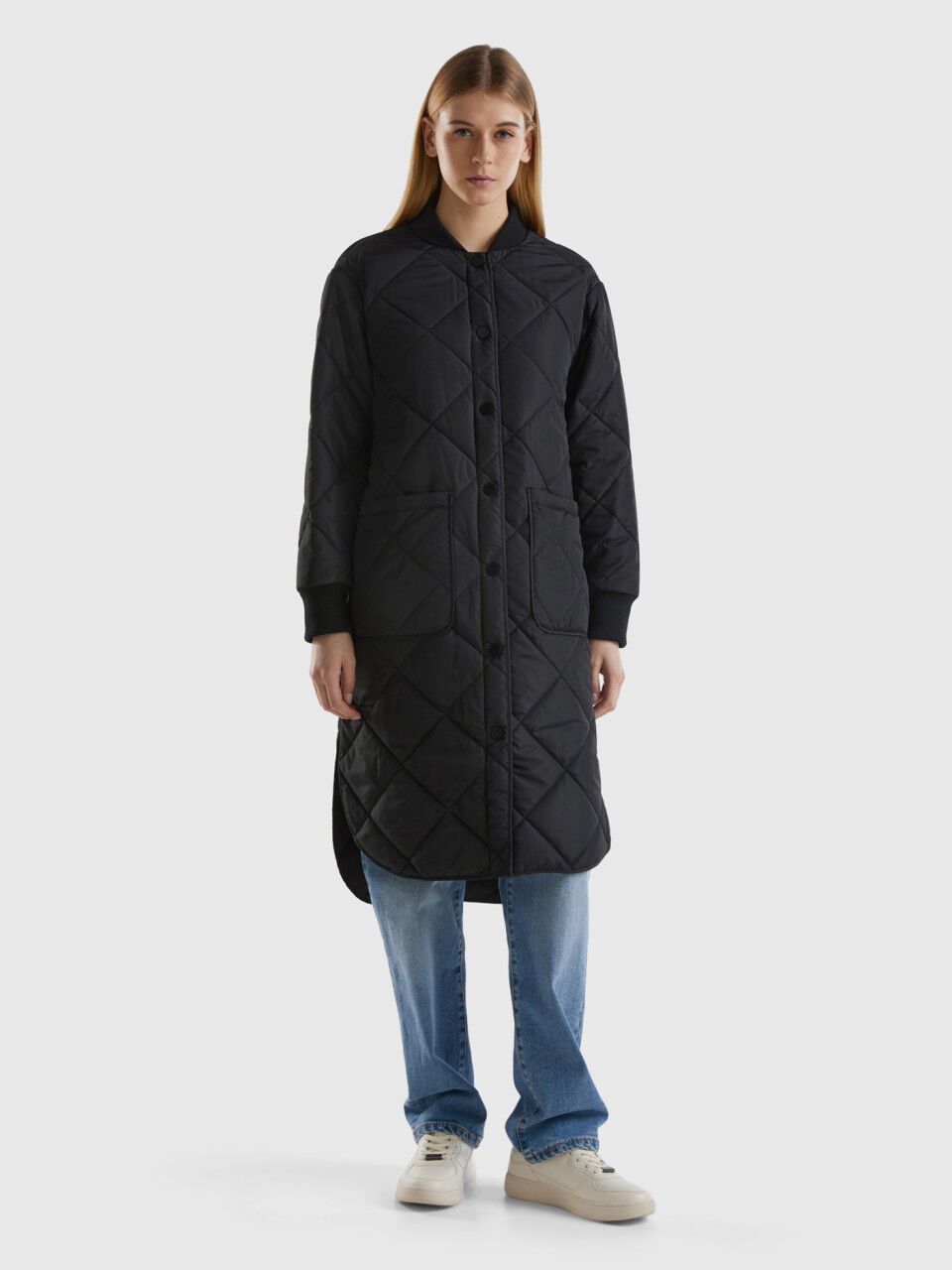 Trendy Coats Women s Apparel 2024 Benetton