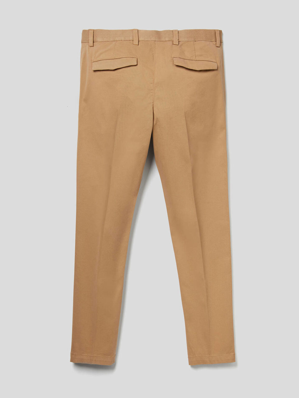 Chinos with elastic waist image number null