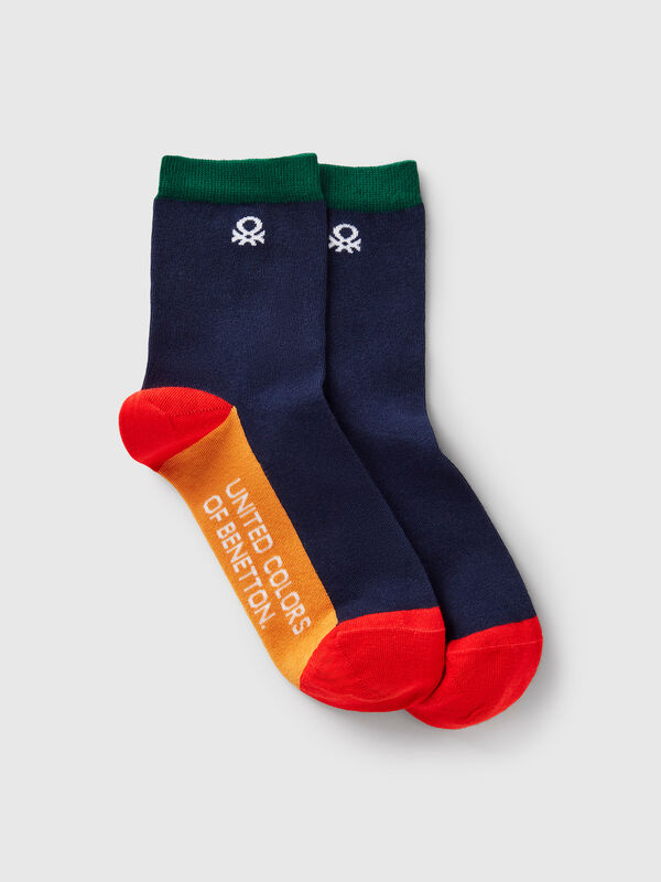 Color block socks