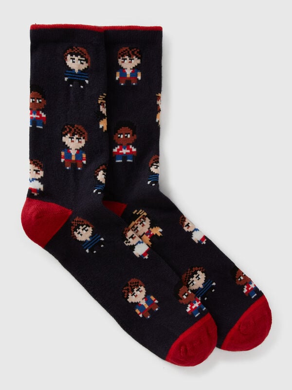 Socks with Stranger Things graphics Junior Boy