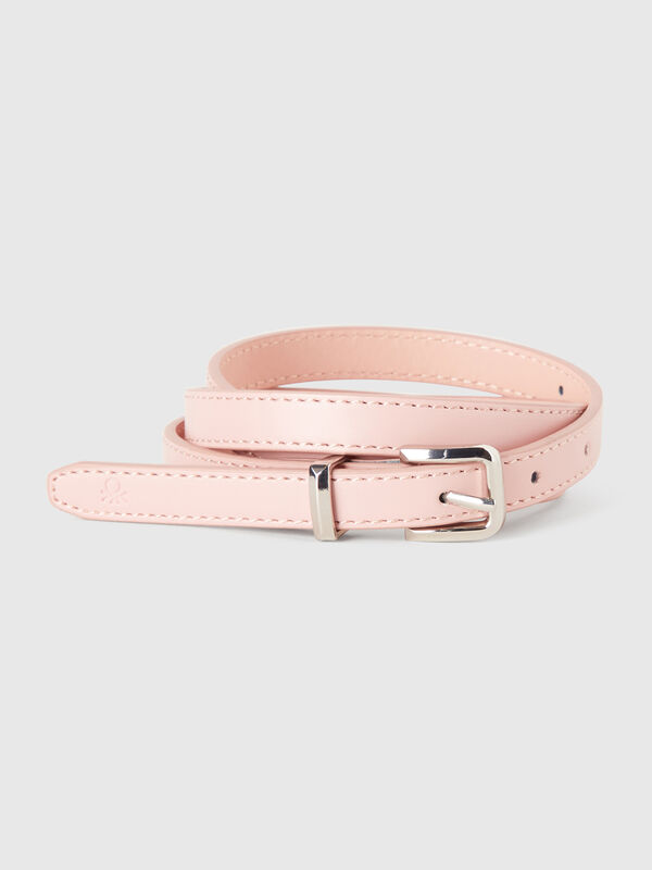 Pink thin belt Women