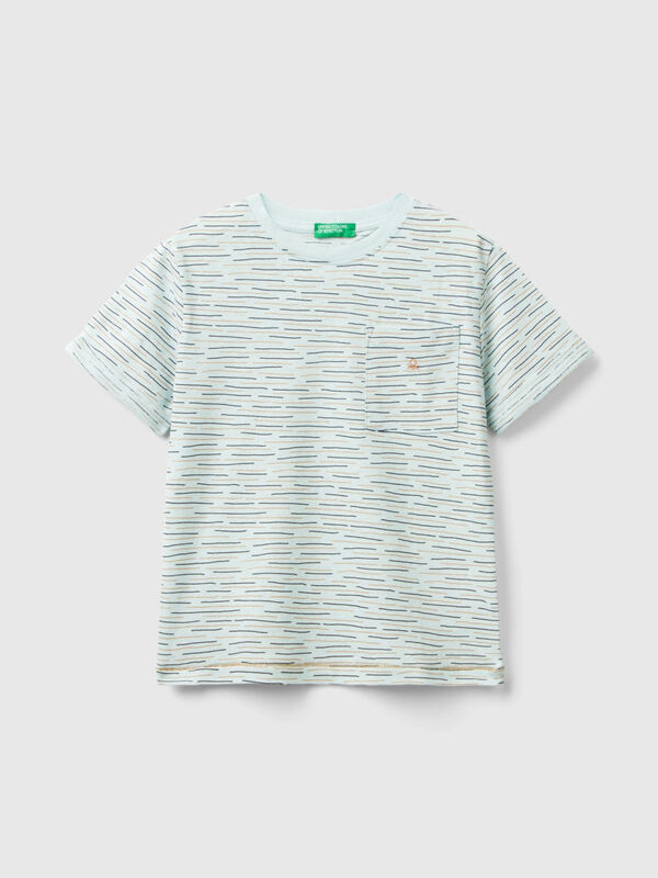 T-shirt with print and pocket Junior Boy