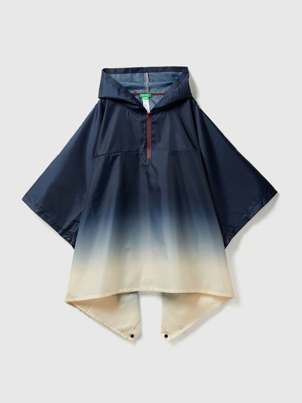 Rain cape with hood Junior Boy