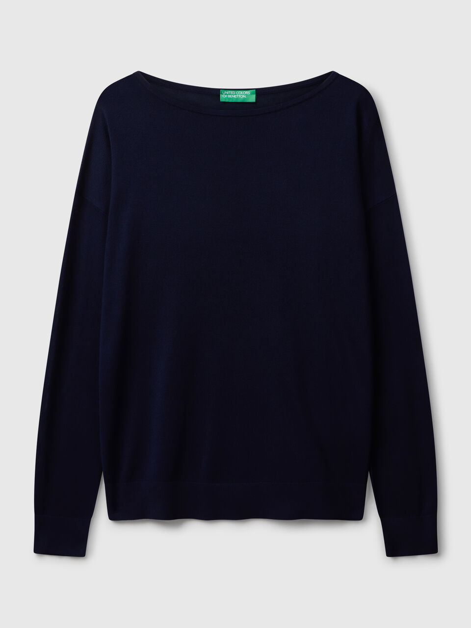 BOAT-NECK SWEAT.L/S Women image number 1