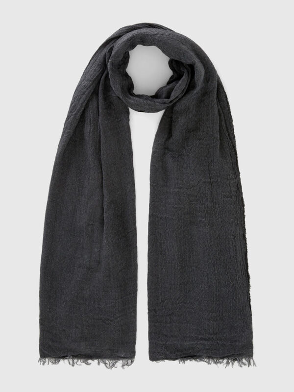 Lightweight viscose blend scarf Women