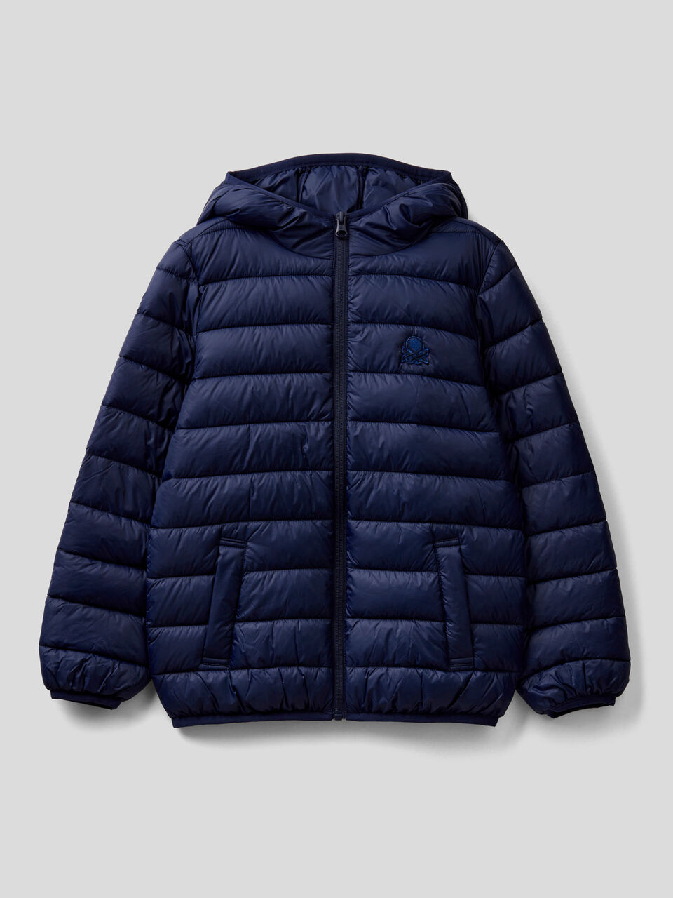 Puffer jacket with hood image number 1