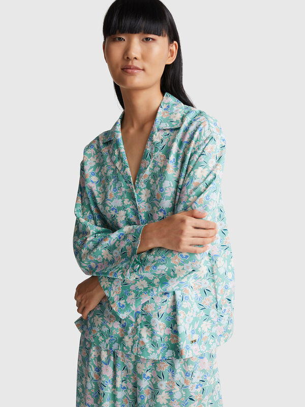 Flowy floral pyjamas Women