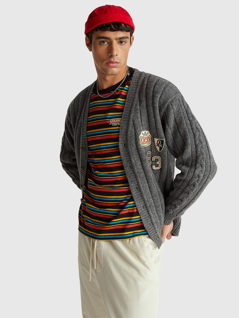 L/S CARDIGAN Men image number null