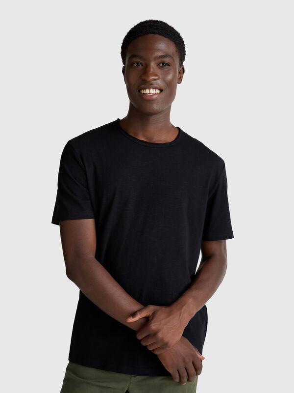 Slub cotton t-shirt Men