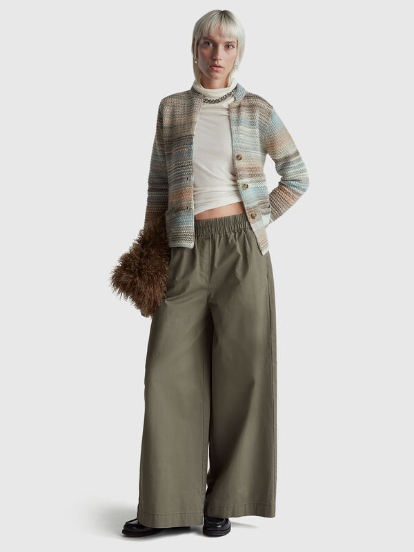 Multicolor knit jacket Women