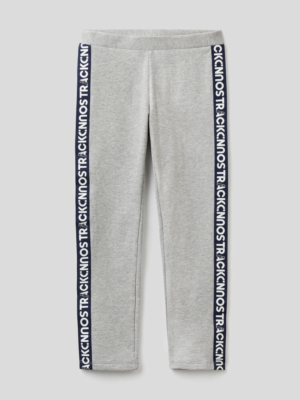 Leggings in organic cotton with stripes image number 1