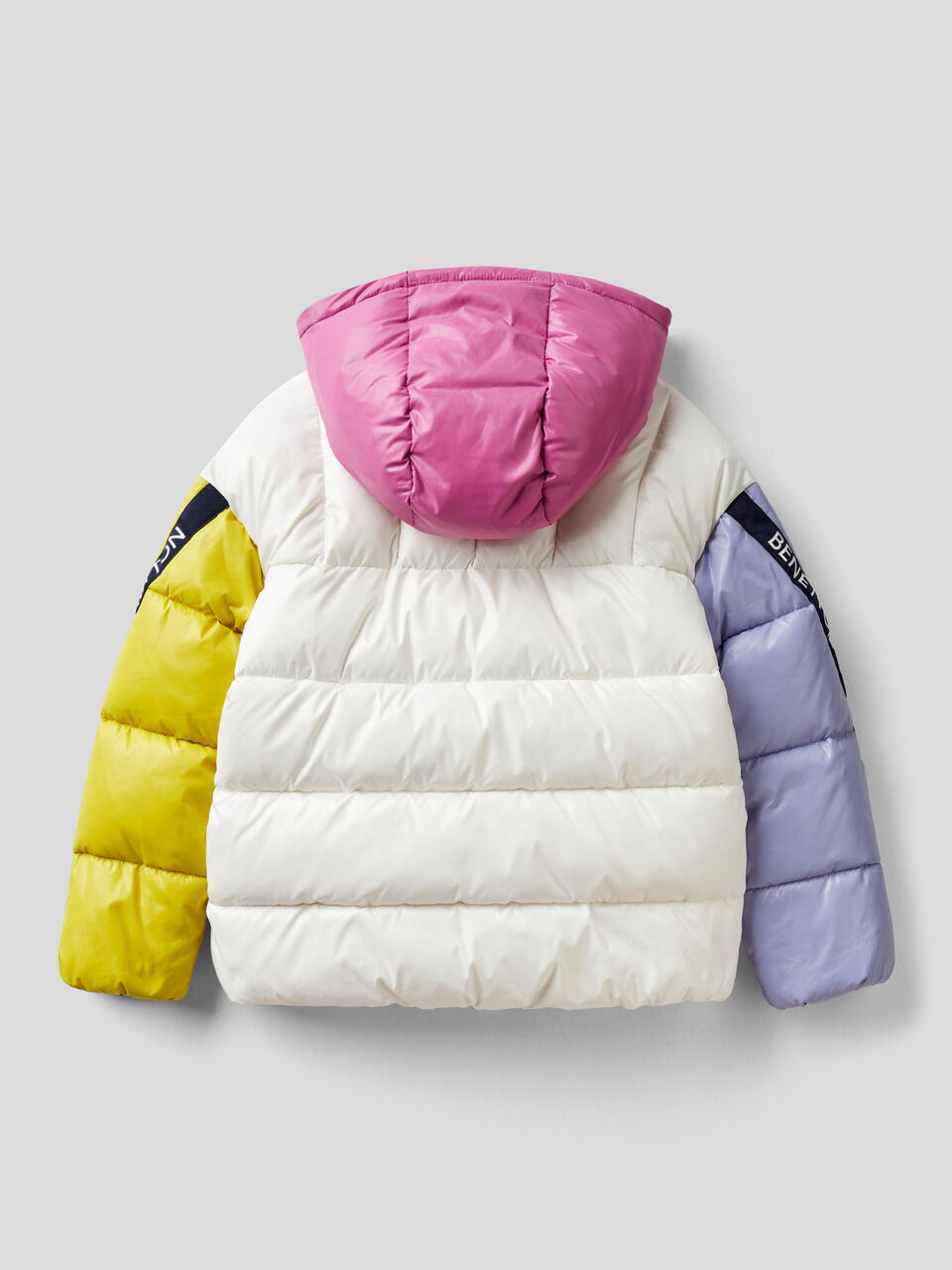 Padded jacket in recycled wadding image number 2