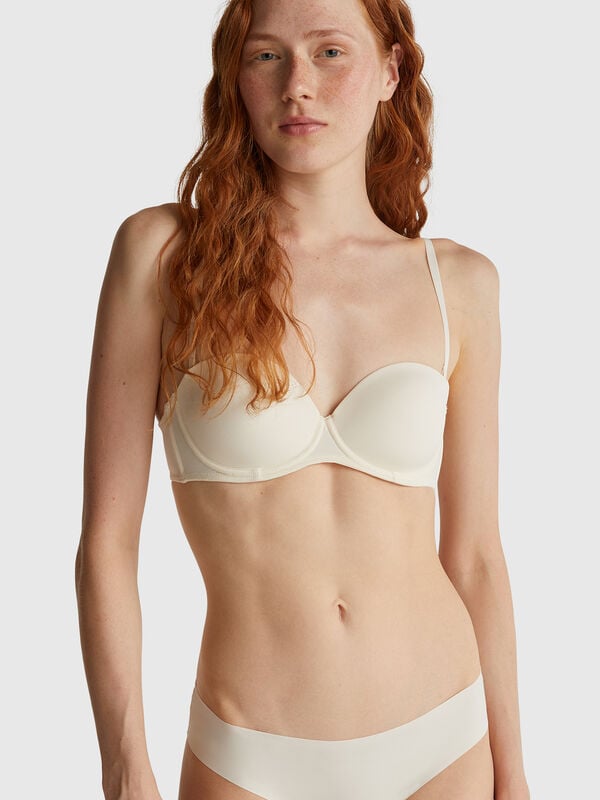 Bra with removable straps Women