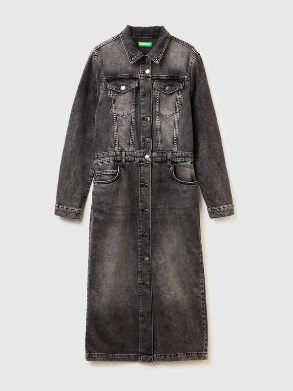Denim shirt dress Women