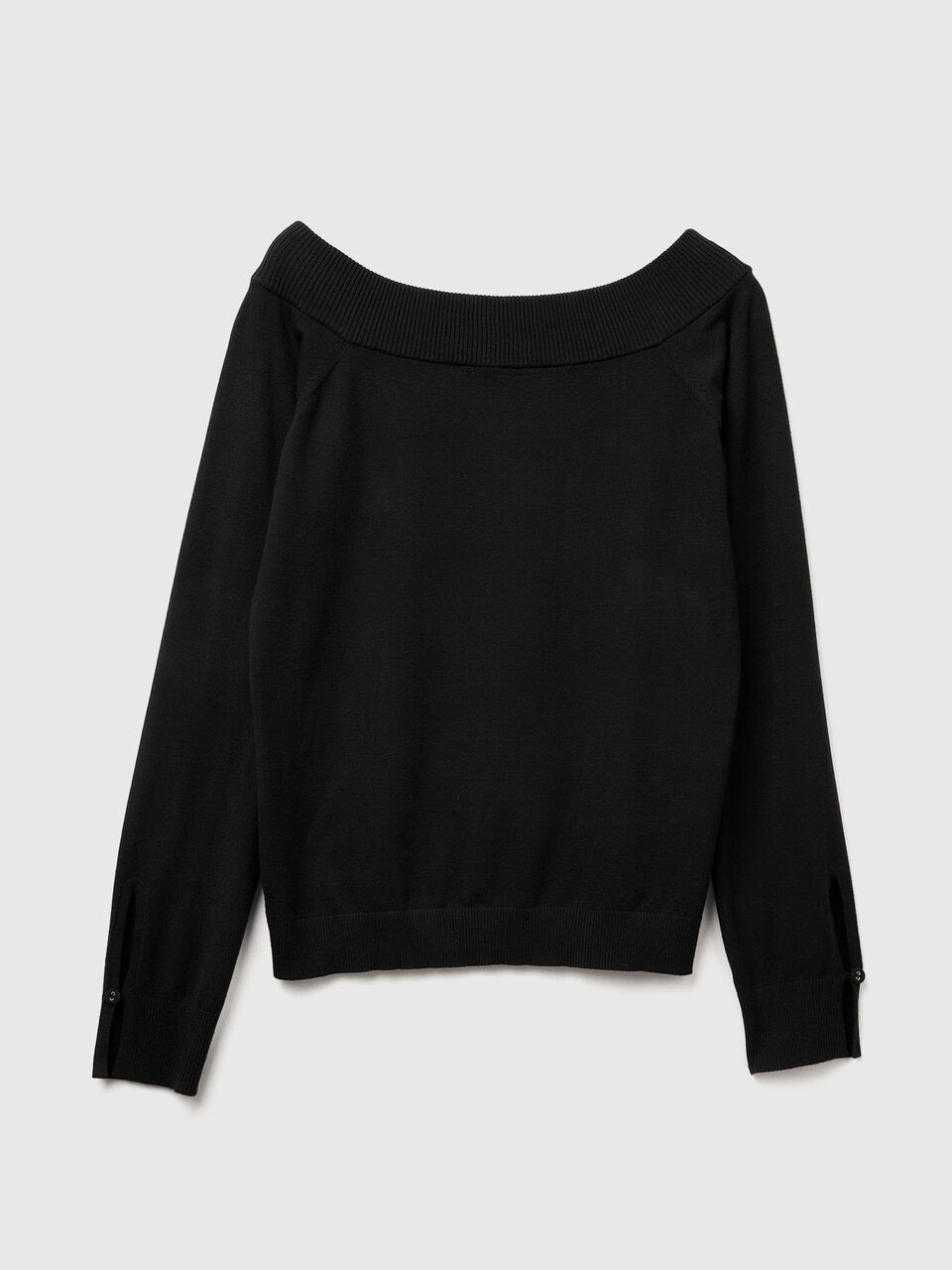 BOAT-NECK SWEAT.L/S Women image number 1