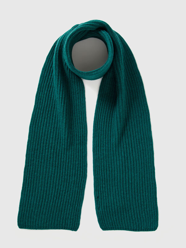 Pure virgin wool scarf Men
