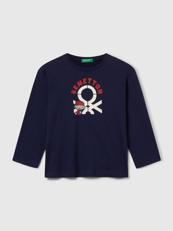 Long sleeve cotton t-shirt Junior Boy